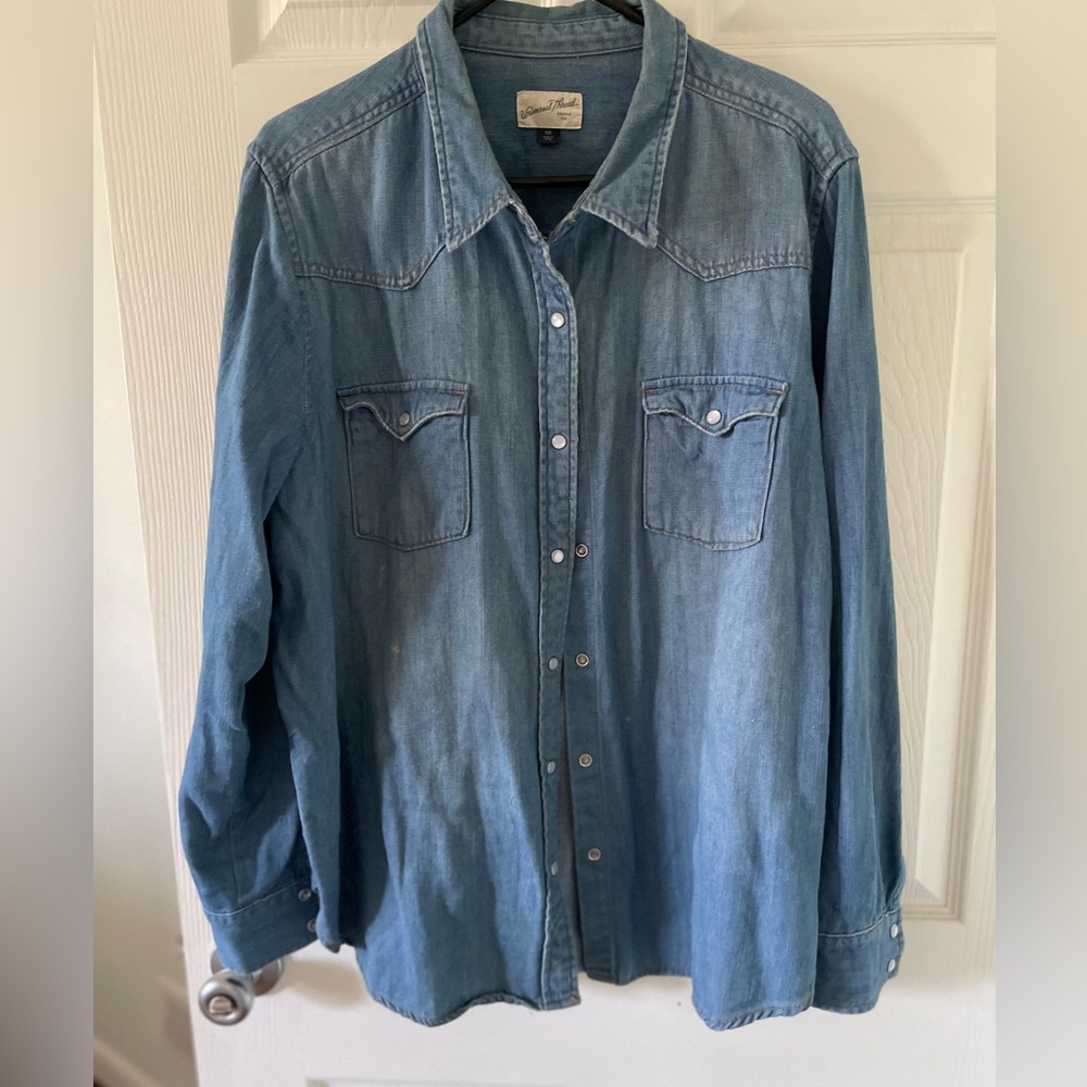 Denim Button Down